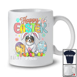 Personalized Happy Easter; Adorable Custom Name Bunny Papillon Owner; Egg Hunt T-Shirt