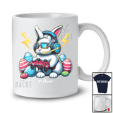 Personalized Happy Easter; Amazing Easter Bunny Gaming; Custom Name Gamer Egg Hunting T-Shirt
