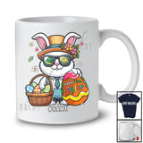 Personalized Happy Easter; Awesome Easter Custom Name Bunny Hunting Eggs; Family Group T-Shirt