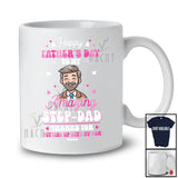 Personalized Happy Father's Day Step Dad; Adorable Custom Name Step Daughter; Men Family T-Shirt
