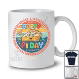 Personalized Happy Pi Day; Amusing Pie Vintage Retro; Custom Name Math Student Teacher T-Shirt