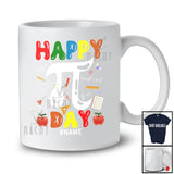 Personalized Happy Pi Day; Lovely Math Logic Pi Symbol; Custom Name Teacher Student Math T-Shirt