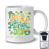 Personalized Happy St. Patrick's Day; Awesome Custom Name Shamrock Simple; Leprechaun T-Shirt