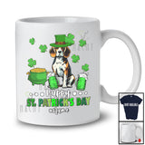 Personalized Happy St. Patrick's Day; Joyful Custom Name Beagle Drinking Beer; Drunker T-Shirt