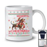Personalized Have A Weinerful Christmas; Wonderful Custom Name Santa Dachshund; Sweater T-Shirt
