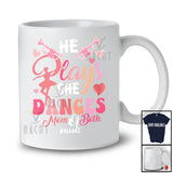 Personalized He Plays She Dances Mom; Joyful Mother's Day Custom Name Dance Trumpet Player T-Shirt