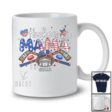 Personalized Hockey Mama; Awesome 4th Of July Custom Name Hockey Player; Patriotic Family T-Shirt