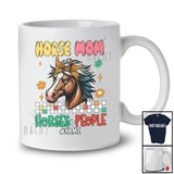 Personalized Horse Mom; Joyful Mother's Day Flowers Custom Name Horse Farmer; Family T-Shirt