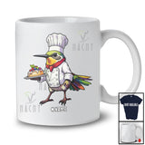 Personalized Hummingbird Chef Cook Cooking; Lovely Custom Name Lunch Lady Chef Animal T-Shirt