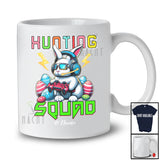 Personalized Hunting Squad; Amazing Easter Bunny Gaming; Custom Name Gamer Egg Hunting T-Shirt
