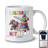 Personalized I Already Hit That; Joyful Cinco De Mayo Dia De Los Muertos Pinata; Custom Name Mexican T-Shirt