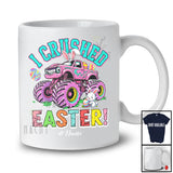 Personalized I Crushed Easter; Amazing Custom Name Boys Bunny Monster Truck; Eggs Hunting T-Shirt