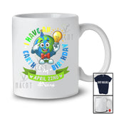 Personalized I Have An Earth Day Birthday 2025; Lovely Earth Day Custom Name Protect Environment T-Shirt