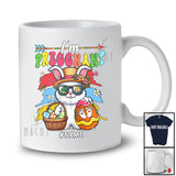 Personalized I'm Preggnant; Lovely Easter Bunny Egg Hunt; Custom Name Women Pregnancy T-Shirt