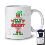 Personalized I'm Not An Elf I'm Just Short; Joyful Christmas Elf Snow; Custom Name Men Family T-Shirt