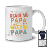 Personalized I'm Not Like A Regular Papa Cool Papa; Lovely Father's Day Custom Name Family T-Shirt