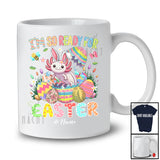 Personalized I'm So Ready For Easter; Lovely Custom Name Axolotl In Easter Egg Hunt; Family T-Shirt