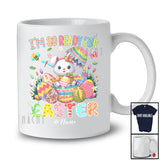 Personalized I'm So Ready For Easter; Lovely Custom Name Bunny In Easter Egg Hunt; Family T-Shirt