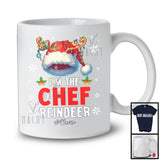Personalized I'm The Chef Reindeer; Proud Christmas Santa Reindeer; Custom Name Jobs T-Shirt