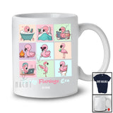 Personalized In My Flamingo Era; Joyful Flamingo Activities; Custom Name Girls Women Family T-Shirt