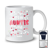 Personalized It's Auntie Thing; Adorable Mother's Day Custom Name Family Women; Hearts T-Shirt