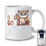 Personalized It's Owl Good; Adorable Owl Wild Animal Lover; Custom Name Zoo Keeper Family T-Shirt