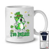 Personalized Kiss Me I'm Irish; Adorable St. Patrick's Day Custom Name Cat; Family T-Shirt