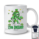Personalized Kiss Me I'm Irish; Adorable St. Patrick's Day Custom Name Lion; Family T-Shirt
