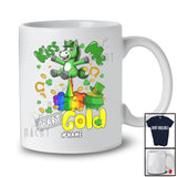 Personalized Kiss Me I Fart Gold; Humorous St. Patrick's Day Custom Name Horse; Irish Shamrocks T-Shirt