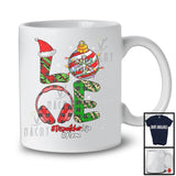 Personalized LOVE Dispatcher; Wonderful Christmas Plaid Leopard Ornaments; Jobs Careers T-Shirt