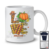 Personalized LOVE Pharmacist; Wonderful Thanksgiving Plaid Leopard Pumpkin; Jobs Careers T-Shirt