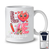 Personalized LOVE Teacher; Custom Name Cute Heart Teacher Proud Valentine Squad T-Shirt