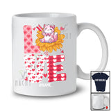 Personalized LOVE; Adorable Valentine's Day Sunflower Cat; Custom Name Cat Lover T-Shirt