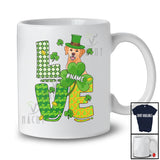 Personalized LOVE; Wonderful St. Patrick's Day Custom Name Labrador Retriever Leprechaun T-Shirt
