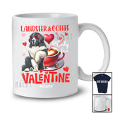 Personalized Landseers And Coffee Only For Valentine; Lovely Custom Name Single; Animal T-Shirt