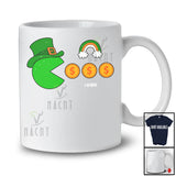 Personalized Leprechaun Eating Coin; Humorous St. Patrick's Day Video Games; Custom Name Gamer T-Shirt