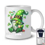 Personalized Leprechaun Gnome Drinking Cocktail; Happy St. Patrick's Day Custom Name Drunker T-Shirt