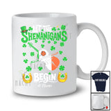 Personalized Let Shenanigans Begin; Joyful St. Patrick's Day Irish; Custom Name Cello Player T-Shirt