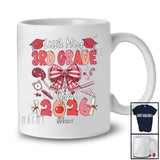 Personalized Little Miss 3rd Grade Grad 2026; Lovely Graduation Custom Name Graduate Family T-Shirt