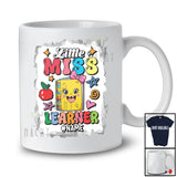 Personalized Little Miss Learner; Amazing Back To School Book; Custom Name Librarian Teacher T-Shirt