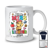 Personalized Little Miss Learner; Amazing Back To School Capybara; Custom Name Librarian Teacher T-Shirt