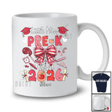 Personalized Little Miss Pre-K Grad 2026; Lovely Graduation Custom Name Graduate Family T-Shirt