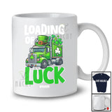 Personalized Loading Of Luck; Fantastic St. Patrick's Day Custom Name Truck Driver; Shamrock T-Shirt