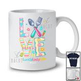 Personalized Love Lunch Lady; Fantastic Easter Egg Hunting; Custom Name Lunch Lady Jobs T-Shirt