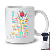 Personalized Love Teacher; Fantastic Easter Egg Hunting; Custom Name Teacher Jobs T-Shirt