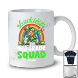 Personalized Luckiest 3rd Grade; Proud St. Patrick's Day Leprechaun Rainbow; Custom Name Teacher T-Shirt