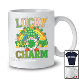 Personalized Lucky Charm; Awesome St. Patrick's Day Custom Name Gnome Rainbow T-Shirt