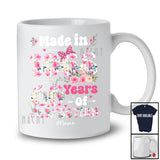 Personalized Made In 1965 Perfection; Floral Custom Name 60th Birthday 60 Years Old; Flowers T-Shirt