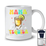 Personalized Mama Needs a Tequila; Lovely Mother's Day Custom Name Family; Groovy T-Shirt