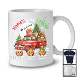 Personalized Mama's Cute Cookies; Joyful Christmas Custom Name Pickup Truck; Family T-Shirt